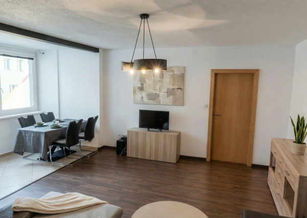 2 izbový, zariadený byt s výbornou dostupnosťou v centre Hainburgu na PRENÁJOM!